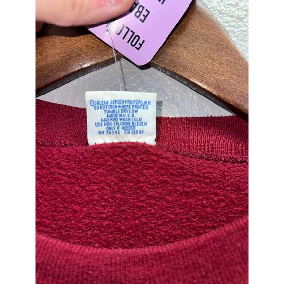 Vintage Washington Redskin Sweatshirt Showdown RFK Salem Sportswear Crewneck XL - Picture 9 of 12